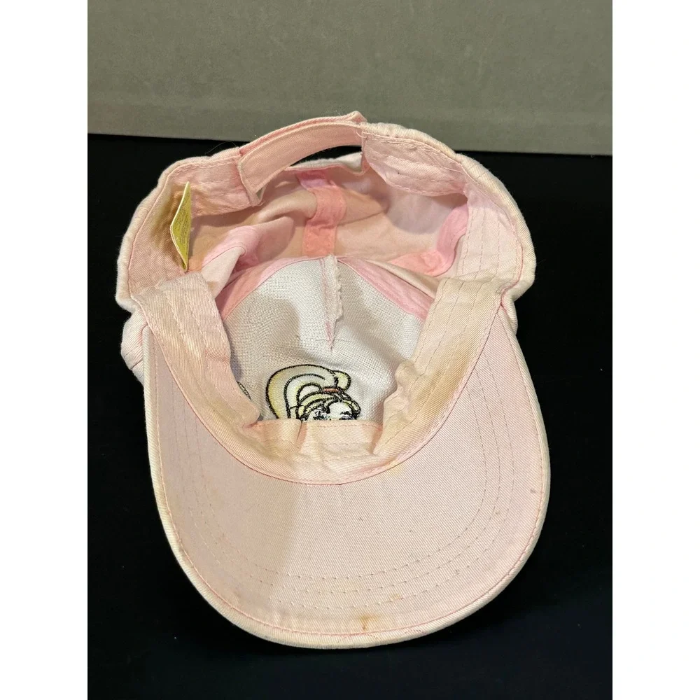 Vintage Polly Pocket Pink Baseball Cap Hat Y2K Embroidered Glitter Girls Kids‎